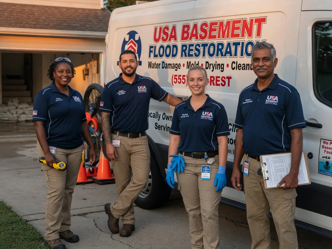 Basement Flood Cleanup company in Hackberry, LA
