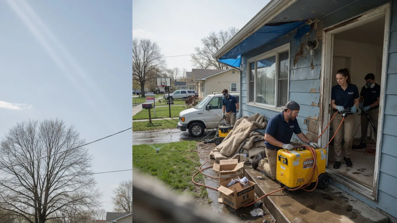 Basement Flood Cleanup in Hackberry, LA near me